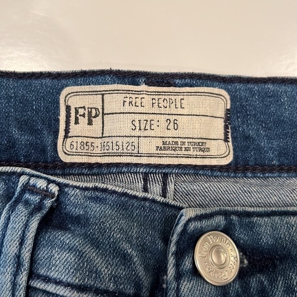 Free People High Rise Skinny Ankle Size 26 - Picture 9 of 16